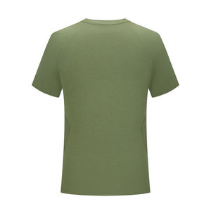 Camiseta de Trabajo Personalizada para Mujer, Manga Corta, Color Sólido, Poliéster Ligero, Ropa Informal - Product Image 4