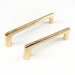 Handle and <strong>Knobs</strong> CX149 Bathroom <strong>Cabinet</strong> Shiny <strong>Gold</strong> Brass Drawer Pull Handle for Furniture Interior - Product Image 3