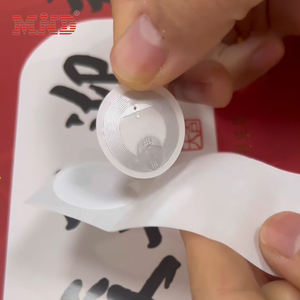 Etiqueta RFID 13.56MHz Anti-Falsificación, Etiqueta NFC RFID Transparente, Adhesivo Impermeable de PET a Prueba de Manipulación - Product Image 2