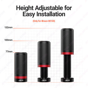 Jeyi pabrik aluminium Aloi pemegang dukungan dengan dasar magnetik 50mm/80mm * 34mm kartu grafis tinggi disesuaikan dalam stok - Product Image 5