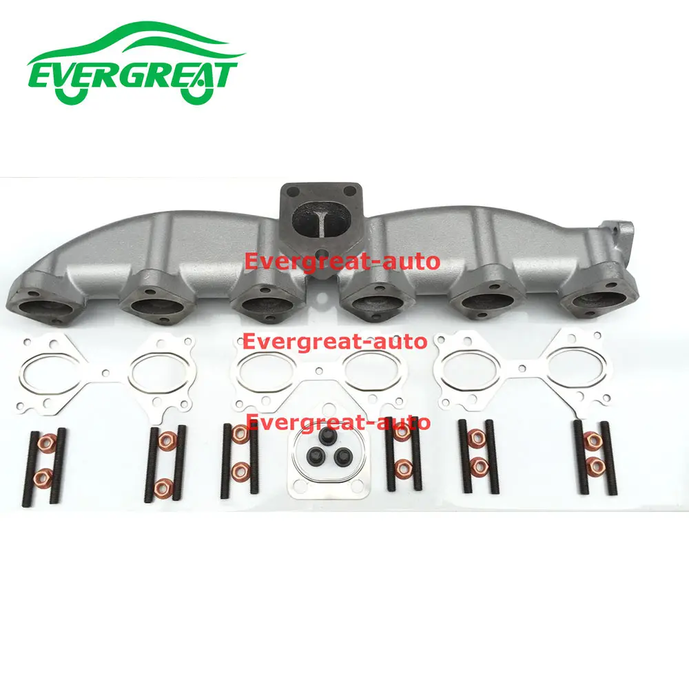 Mecânica: Coletor de escape ferro Bmw 325D 330D 525D 530D E46 E39 E60