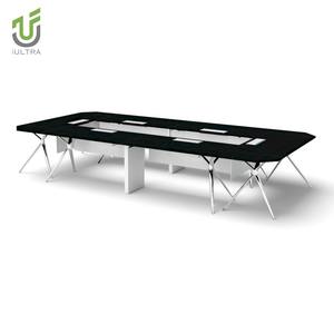 <span class=keywords><strong>Mesa</strong></span> <span class=keywords><strong>de</strong></span> <span class=keywords><strong>juntas</strong></span> moderna IULTRA <span class=keywords><strong>de</strong></span> 12 pies para oficina ejecutiva, <span class=keywords><strong>mesa</strong></span> <span class=keywords><strong>de</strong></span> conferencias <span class=keywords><strong>de</strong></span> MDF negro para uso en el hogar, la escuela o el Hotel - Product Image 3