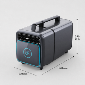 1600W <b>Portable</b> Split <b>AC</b> <b>Unit</b> No Window Installation Mobile Air Conditioner With Cooling Heating Function for Outdoor Camping 1. - Product Image 2