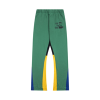 Pantalon de survêtement en coton pour homme, inspiré des galeries d'art, avec peinture à la main, effet éclaboussures, graffiti et patchwork, décontracté, haute qualité