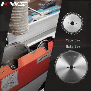 KWS TCT Lames de scie circulaire à pointe en carbure 300 mm 96 T ATB TCG pour couper le panneau <span class=keywords><strong>composite</strong></span> en <span class=keywords><strong>bois</strong></span> sur la scie à poutre KDT Homag - Product Image 6