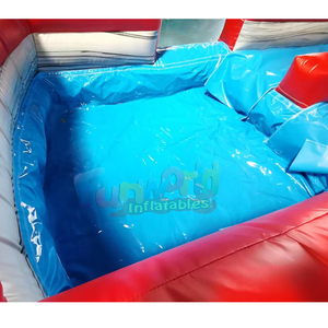 Castillo inflable de titanio de doble carril con tobogán, castillo inflable comercial para niños, para fiestas al aire libre - Product Image 5