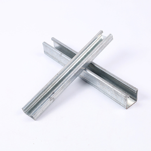 Nhà Máy Cung Cấp Pre-Mạ Kẽm Thép Nửa Khe Cắm Strut Kênh Đường Sắt Thép C Kênh Hồ Sơ - Product Image 5