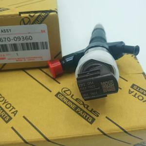 Chất lượng cao 2kd-ftv phun <span class=keywords><strong>23670</strong></span> 09360 cho Hiace cho TOYOTA HILUX Điều kiện Mới DIESEL nhiên liệu vòi phun - Product Image 2