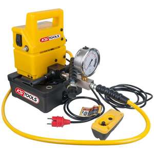 KS TOOLS - 640.0030 Pompe hydraulique électrique, 244mm - EAN 4042146301913 PULLERS EXTRACTEUR HYDRAULIQUE - Product Image 1