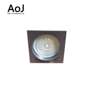 Drenaje de suelo comercial cromado de latón de <span class=keywords><strong>4</strong></span> pulgadas moderno antiolor antiinsectos para baño de drenaje rápido para el hogar del Hotel - Product Image 5