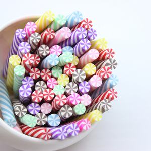 Plastilina de colores para niños, <span class=keywords><strong>arcilla</strong></span> polimérica de estilo Kawaii de 50mm de longitud, para modelar alimentos, decoración de dulces, bricolaje - Product Image 4