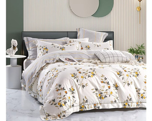 Bộ chăn ga gối <span class=keywords><strong>cotton</strong></span> in họa tiết mùa hè - 7 món - Product Image 1