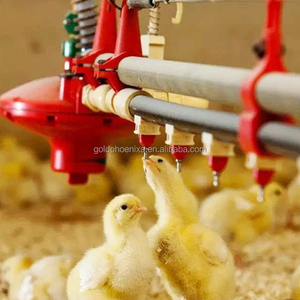 YYC Buveur de mamelon automatique Poulet de chair Mangeoire à eau <span class=keywords><strong>Abreuvoir</strong></span> de mamelon de volaille pour ferme de poulet - Product Image 6