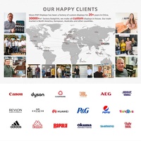 Support de présentation de produits agricoles biologiques en métal à poser au sol, pour condiments, assaisonnements, sauces, vente au détail