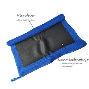 Lavage en microfibre soins de voiture microfibre détaillant Auto chiffons en microfibre nettoyage serviettes de séchage à <span class=keywords><strong>boucle</strong></span> torsadée - Product Image 2