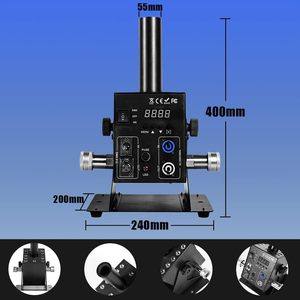 آلة CO2 Cannon الاحترافية لغاز ثاني أكسيد الكربون بقيادة آلة نفاثة Co2 DJ CO2 آلة تأثير المرحلة للنوادي الليلية - Product Image 5