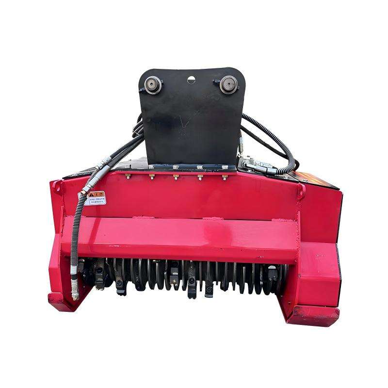 Excavator Wood Chipper Attachment - Heavy-Duty Forestry and Land ...