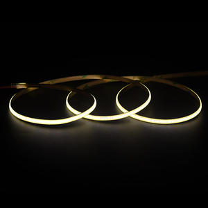 ไฟแถบ COB ความหนาแน่นสูง แสงจุดแบบซ่อน 4.5 มม. 4000K 528 ชิป/เมตร แถบไฟ COB ความยาว 16.4 ฟุต แผ่นวงจรพิมพ์ทองแดง FPCB ได้รับมาตรฐาน UL 12V CRI90 5W - Product Image 4