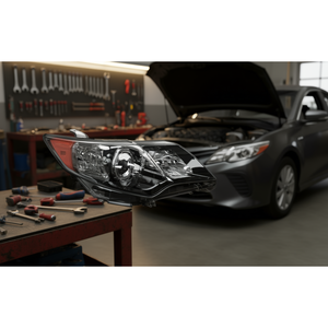 Faro Halógeno para 2012-2014, Lado Derecho, Negro, Repuesto, 12V, Nuevo, Compatible con OEM, P0983 - Product Image 2