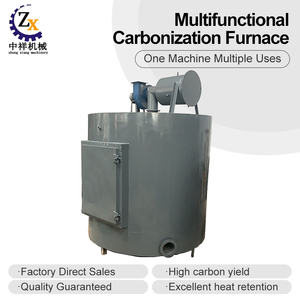 Çevre dostu yapma makinesi Retorting Biochar kömür karbonizasyonu fırın soba kömür fırın fiyatı - Product Image 1