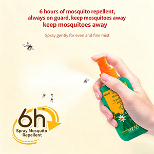 Spray anti-moustiques DEET, été, extérieur, portable, pour les voyages, le camping, la randonnée, protection longue durée, liquide anti-moustiques - Product Image 5