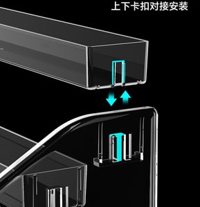 ชั้นวางโชว์พลาสติกใส3-7ชั้นสำหรับน้ำยาทาเล็บอะคริลิกและน้ำมันหอมระเหย-เหมาะสำหรับเก็บเครื่องสำอาง - Product Image 5