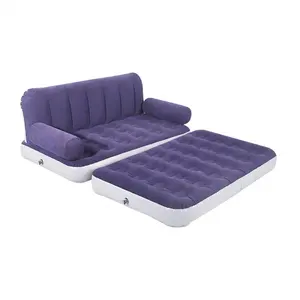 Mobilier gonflable Ensemble de canapés pour deux personnes Chaise à air pour l'extérieur Chaise longue ultra canapé à air Matelas à air Canapé-lit