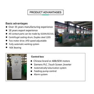 Centrifugeuse à vis horizontale à deux phases industrielle à grande vitesse LW pour le traitement des eaux usées industrielles et municipales - Product Image 6