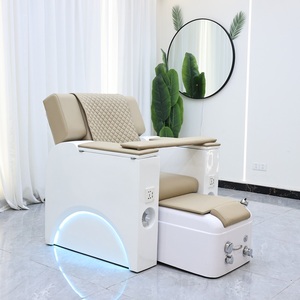 Luxo Manicure Pedicure Cadeira para Nail Salons Características Assento ajustável Encosto Pé Massager <span class=keywords><strong>Wash</strong></span> Feet <span class=keywords><strong>Chair</strong></span> Funcionalidade