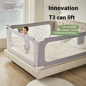 Barrera protectora anticaída para cama, valla lateral para bebés y niños, artefacto esencial para riel - Product Image 5