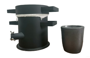 Four <span class=keywords><strong>de</strong></span> fusion <span class=keywords><strong>de</strong></span> gaz d'<span class=keywords><strong>or</strong></span> d'usine <span class=keywords><strong>de</strong></span> Monte 3kg 5kg 10kg 15kg Excentrique mécanique <span class=keywords><strong>de</strong></span> cuivre fait sur commande d'argent d'aluminium opération facile élevée - Product Image 2