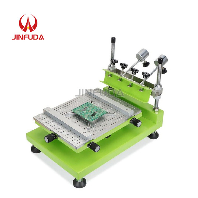 Portable High Precision Manual Silk Screen Printer for PCB SMT T-Shirt Bag Manufacturing