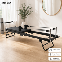 Machine de Pilates pliable avec rail allongé, équipement de yoga portable pour la maison