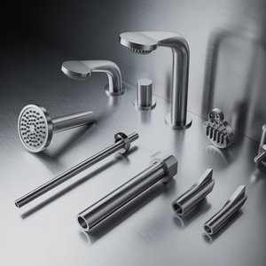 OEM Excellente vente en gros Nouveau design Laiton moderne Quincaillerie pour portes de douche Poignées et boutons de meubles de haute qualité - Product Image 2