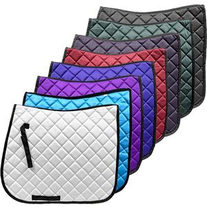 Custom Heavy Duty Horse Saddle <b>Pad</b> High Density Cotton Western Show Jumping Dressage Tack <b>Pad</b> - Product Image 4