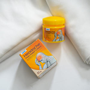 Balsem Herbal Penghilang Sakit Kepala Menthol Alami, Krim Pereda Nyeri untuk Dahi dan Punggung Kepala, Grosir - Product Image 2