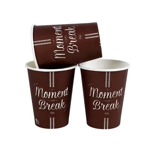 Papier Ijs Bekers 12Oz Fabriek Directe Verkoop Food Grade Premium Kwaliteit Custom Koffie Papieren Bekers Met Logo