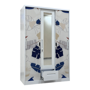 Garde-robe en métal <span class=keywords><strong>2</strong></span> portes Impressions Armoire chambre almirah casier en métal armoire - Product Image 6