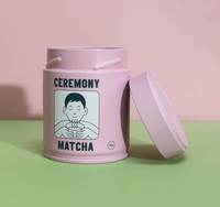 Boîte à thé ronde en fer blanc vert avec logo personnalisé et couvercle à vis hermétique pour le stockage de thé en vrac et de matcha – Vente en gros