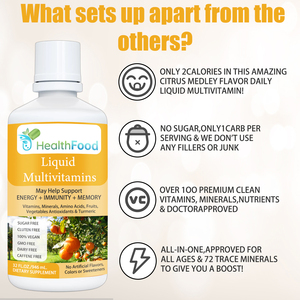 Custom Label 100% Vegan Multivitamins Oral Liquid Boost Immunity Improve Memory Sugar Free Food <b>Supplement</b> Multivitamins Drink - Product Image 5