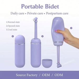 Custom Logo 2024 Unique Portable Travel Bidet Sprayer Shattaf Bidet System Promotional Novelty <b>Gifts</b> ABS+EVA+PP Material 18cm - Product Image 2