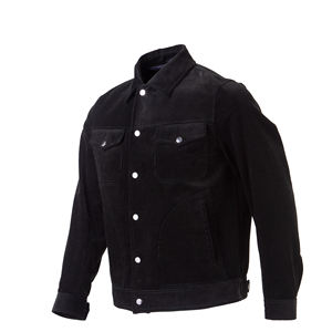 Turn Down Collar Bomber Jacket Hombres Slim Fit Algodón Bomber Chaquetas Pana Overshirt Camisa Chaqueta Hombres 2025 - Product Image 2