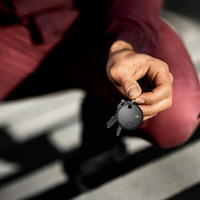 FindMy Global Locator Portefeuille de voiture à positionnement bidirectionnel anti-perte GPS Tracker pour animaux de compagnie