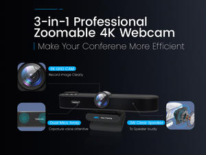 <span class=keywords><strong>Webcam</strong></span> de conférence Offre Spéciale 4K VA300C 8.29MP 5X 4 Mics Fonction AI <span class=keywords><strong>Webcam</strong></span> PTZ 3 en 1 - Product Image 4