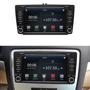 Lecteur DVD vidéo pour voiture Android Auto Carplay Linux pour <span class=keywords><strong>Skoda</strong></span> Octavia Mk2 A5 2004-2013, musique Mp5, navigation Bluetooth, stéréo GPS - Product Image 1