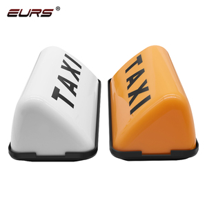 EURS Cross-border 12V car overhead lights taxi lamp dedicated Taxi for Taxi Rubber magnetic suction license plate