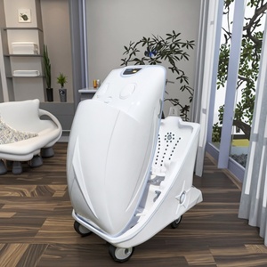 เครื่องมือเสริมความงามสำหรับใช้ในบ้านแบบปรับแต่งได้ ผลิตโดยแบรนด์ดัง แคปซูลซาวน่าอุ่นโอโซนสำหรับใช้ในบ้าน แบบนั่ง อบไอน้ำ - Product Image 1