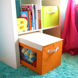 Contenedor de almacenamiento multifuncional, caja de almacenamiento de muñecas de zapatos de juguete con ventana visible - Product Image 2