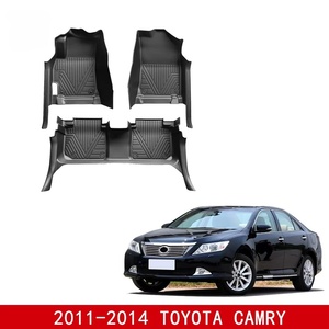 Alfombrillas de coche 5D de caucho TPE ecológicas, impermeables y antideslizantes, personalizadas de fábrica, 3 piezas para Toyota Camry 2011-2014 - Product Image 2