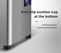 Extracteur de jus commercial durable à pression à froid, machine à jus à extraction lente, séparation fine du jus et des résidus de pulpe
